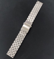 Luxury Solid Buckle Watch Band Stainless Steel Bracelet for Seiko 5 SKX007 SKX013 Replacement Screws Link 18mm 20mm 22mm Strap