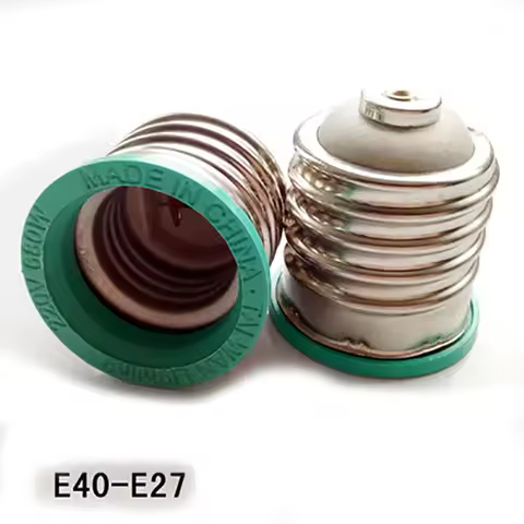 1pcs LED Adapter E40 To E27 Ceramic Lamp Holder Converter Socket Light Bulb Lamp Holder Adapter Plug