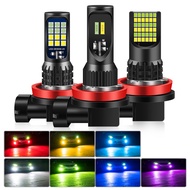 RGB LED Fog Lights Bulb H7 H9 H11 H4 H16 P13W 9005 HB3 9006 HB4  LED F Fog Lamp DRL Accessories led 