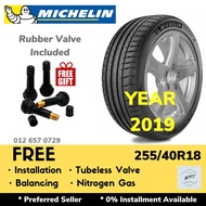 255/40R18 MICHELIN PILOT SPORT 4 PS4 (INSTALLATION) NEW TYRE TAYAR TIRES WPT NIPPON