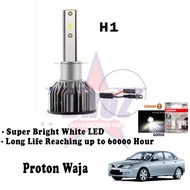 Proton Waja(Head Lamp)C6 LED Auto Head Lamp 6500k White+Osram T10 LED