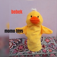 Ay0! boneka tangan bebek - boneka cerita dongeng bebek