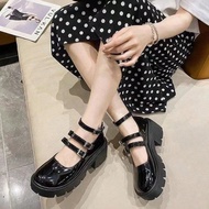1 Pair Platform Mary Jane Shoes. Mary Jane Shoes Are A Style Of Girl's Footwear With A Vintage Charm
