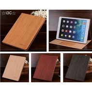 Wood Grain Leather Case new iPad 6 5 9.7 2017 2018 A1822 A1893 Retro Tree Protective Sleep