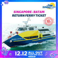 [Sindo Ferry] 2 Ways Singapore to Batam Return Ferry Ticket | Open Dated Ticket (Redeem in store)