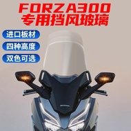 Suitable for Honda Forza 300 front windshield windshield modified windshield PC heightening