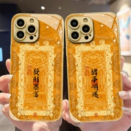 新年手机壳 Semua perkara berjalan lancar pada tahun kuda, teks gelombang nasional, sesuai untuk kes telef