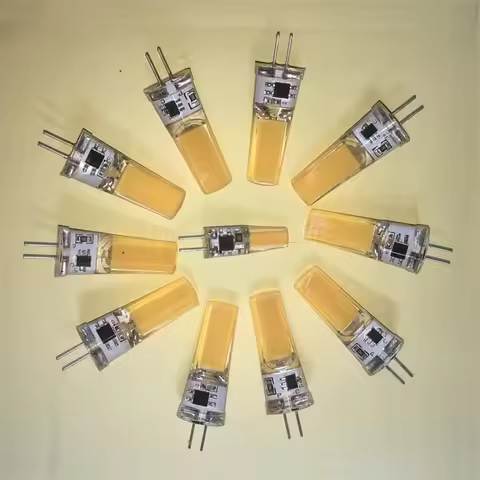 10pcs LED G4 Dimmable LED Light 220V AC DC 12V Led COB Lamp LED G9 3W 6W 10W LED Lighting Replace Ha