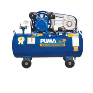PUMA ปั๊มลม รุ่น PP2-PPM220V ขนาด 64 ลิตร พร้อมมอเตอร์ PUMA 1/2 แรง 220V. ปั้มลมสายพาน