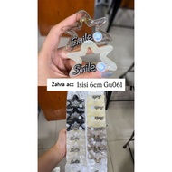 (12PCS) SALON CLIPS SMILEBINTANG 6CM