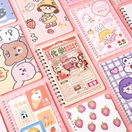 INKFINDS 10PCS A5 Cartoon Creative Notebook Spiral Notebook/Coil Book A5 Set