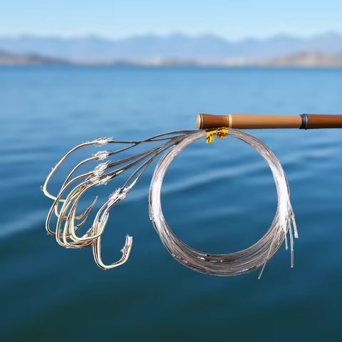 PD Fishing Gear Sea Bass Hooks Fishing Set Tied Subline Hooks Boat Fishing Accessories Quick Change 