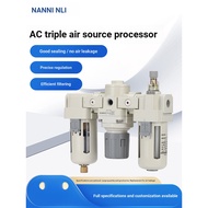 Air Processor Pneumatic Triple Piece AC5000-10/06D Oil Water Separator AF3000 Air Compressor Filter