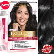 Loreal Excellence-Ash Supreme/Creme/Fashion-Hair Color - 1Black