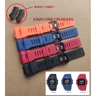 Strap For Casio G-Shock Watch (3506) GBD-200 GBD200 GBD-200-1DR GBD-200-1 Bonus Wing Strap