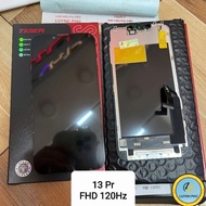 13 pr screen has 120hz, real photo test included