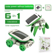 A0658 Creative Educational 6 in 1 Solar Toys 6 in 1 Assembling Science and Technology Small Producti