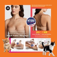 [Size 38C/C85 - 32] Wear Everywhere Push-up Strapless Premium Women's Bra (Unstrap Bra), Push-up-Pra