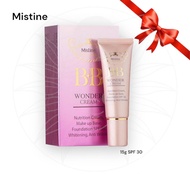 mistine bb wonder cream - ของแท้   มิสทีน บีบี วันเดอร์ ครีม 15 กรัม กันแดด  รองพื้น