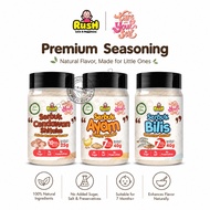 Rush Baby Food Powder Seasoning Halal | Chicken Cheese Anchovy | Baby Natural Flavour Enhancer 7M+ |