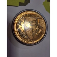 (1972~2022) Ulang Tahun Ke-50 Jubli Emas RELA Jabatan Sukarelawan Malaysia Ringgit RM1 Commemorative