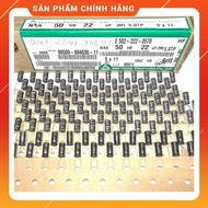 [ 30 pieces ] CAPACITOR 50V 22UF 50V, 50V22UF, 22UF50V (size 5x11mm) SAMYOUNG BRAND