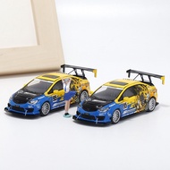 Time Micro x Artwork 1:64 Civic FD2 Track Edition Spoon limited499 Diecast Model Car