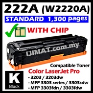 No Chip / With Chip W2220A W2221A W2222A W2223A Compatible Color Toner Cartridge HP 222A 3203 3203dw