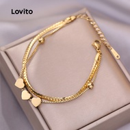 Lovito Simple Bracelet LCS31A131 Lovito Gelang mudah LCS31A131