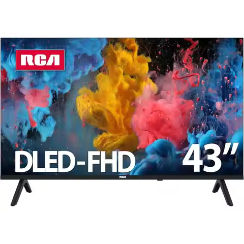 43-Inch HD Smart Android TV, elLED Display with HDR10, Wi-i and Bluetooth, Assistant Built-in, Compa