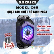 Quạt tản nhiệt điện thoại X65 / SL21 / X136 siêu tản nhiệt sò lạnh cỡ lớn led RGB màn hình hiển thị