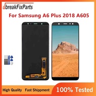 6.0" LCD Display For Samsung Galaxy A6 Plus 2018 A6+ A605fd A605 LCD Display Touch Screen Digitizer 