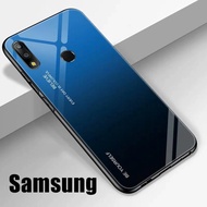 [ส่งจากไทย] Case Samsung A52 A52S A22 A32 A02 A02S A12 A42 S20FE A51 A71 A30  A50 A70  A10s A20s A30s เคสซัมซุง เคสกระจกสองสี เคสกันกระแทก ขอบนิ่ม เคสกระจกไล่ส