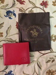 Santa Barbara Polo & Racquet Club 紅色錢包