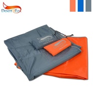 Desert&Fox Waterproof Tent Floor Tarp Picnic Mat Ultralight Pocket Tent Footprints Beach Tarp with S