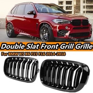 BMW X5 F15 X6 F16 X5M F85 X6M F86 2014-2018 Racing Dual Slat Front Kidney Grille Accessories