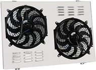 Enigelooc Aluminum Radiator Shroud Fan for 1973-1991 Chevy C10 C20 K10 K20 GMC Truck 5.7L 12" Fans T