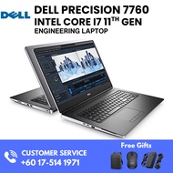 Dell Precision 7760 Engineering Workstation | i7 11th Gen | 64GB RAM | 1TB SSD | 8GB NVIDIA RTX A400
