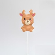 (HALAL) 3 pcs Pack - Snack21 Fantasy Reindeer Lollipop Candy - No Artificial Sweeteners - (R033-3) -