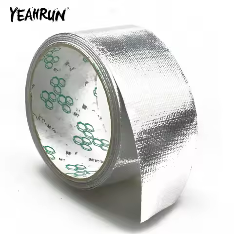YEAHRUN RC Car Body Shell Aluminium Foil Tape Track Reinforcement Tape for 1/10 Axial SCX10 TRX4 D90