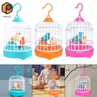 [prettyia] Chirping Bird Toy, Electric Bird Singing Toy, Fluttering Voice-Activated Induction Bird B