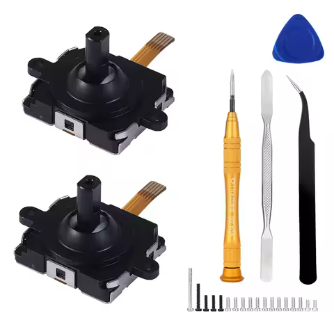 Joystick Replacement Thumbstick for Oculus Quest 2 Controller 3D Analog Joysticks T5 Screwdrivers Re