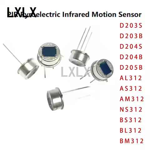 10–100PCS PIR Pyroelectric Infrared Sensors D203S / 204S / 205B AS312 AL AM NS NS-BS for Human Motio