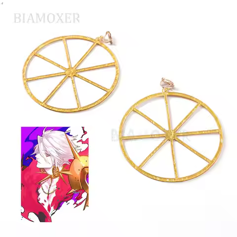 Fate Karna Cosplay Earring Grand Order FGO Cosplay Karuna Earrings Necklace Game Halloween Christmas
