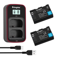 [KingMa] LP-E6 / LP-E6NH 1960mAh Replacement Battery and LCD Display Dual Charger for Canon Camera u