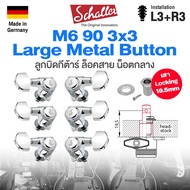 ⭐Made in Germany⭐ Schaller® M6 90 Locking เสา19.5mm L3+R3 ลูกบิดกีต้าร์ ล็อคสาย Machine Head Large M