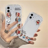 Crayon Shin-Chan Wavy transparent TPU phone case for OPPO Reno 4 4F 4 Pro 5 5k 5F 6 7 7Z OPPO Reno 8