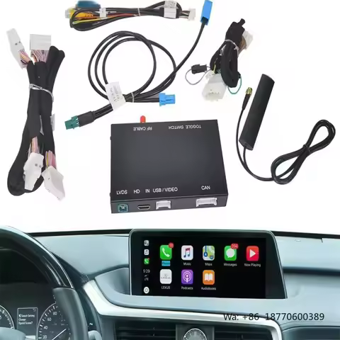 Wireless Carplay Adapter for Audi A4 A5 Q5 2009-2015 Android Auto Interface AirPlay Mirror Link Car 