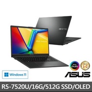 ASUS 華碩 15.6吋R5輕薄筆電(Vivobook Go15 E1504FA)  1.63kg