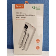 Faxite R10 PRO/R20 PRO 22.5W DUAL CABLE DISPLAY 4.0 SUPER FAST Type C+ i CHARGER